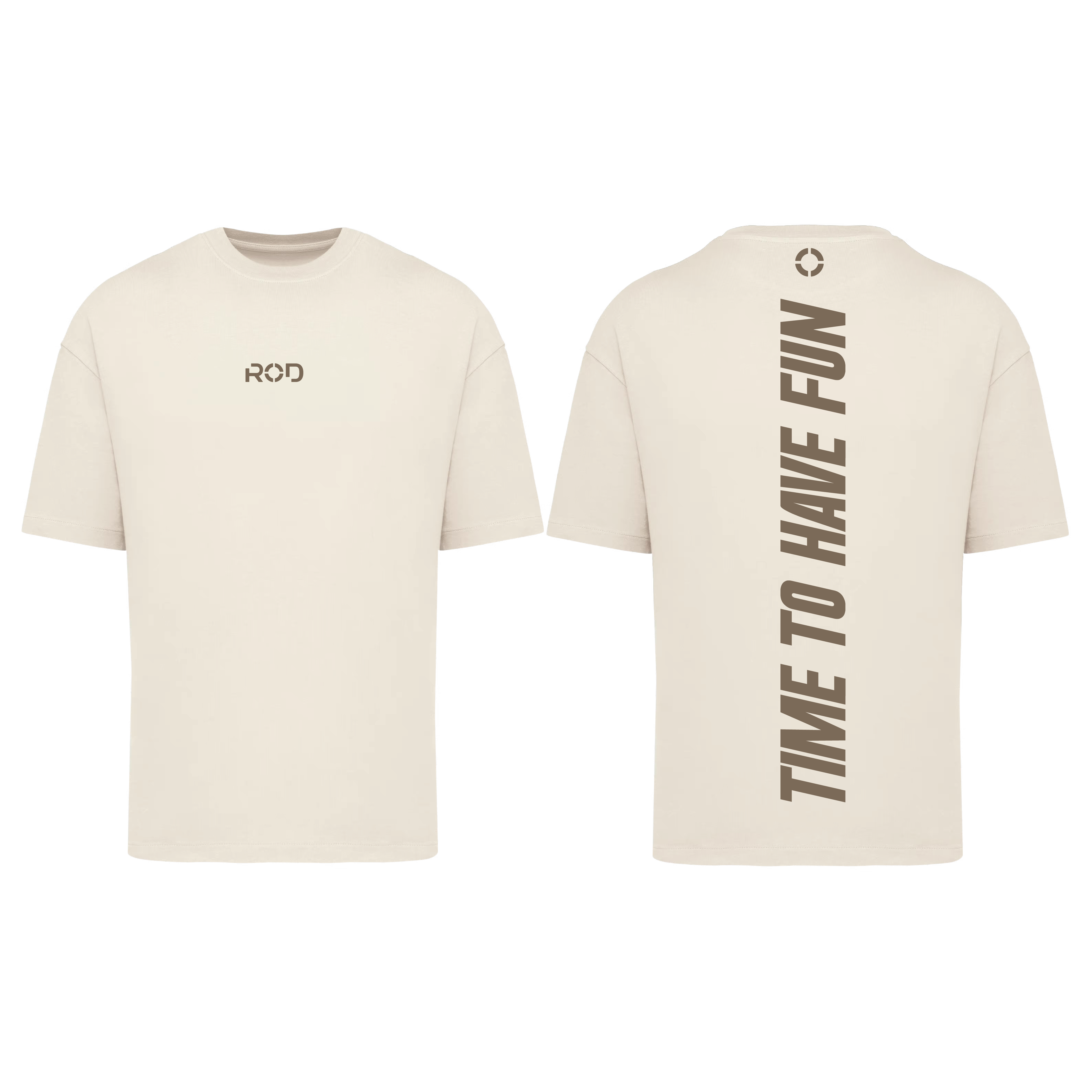 Camiseta Oversize Hombre | Natural