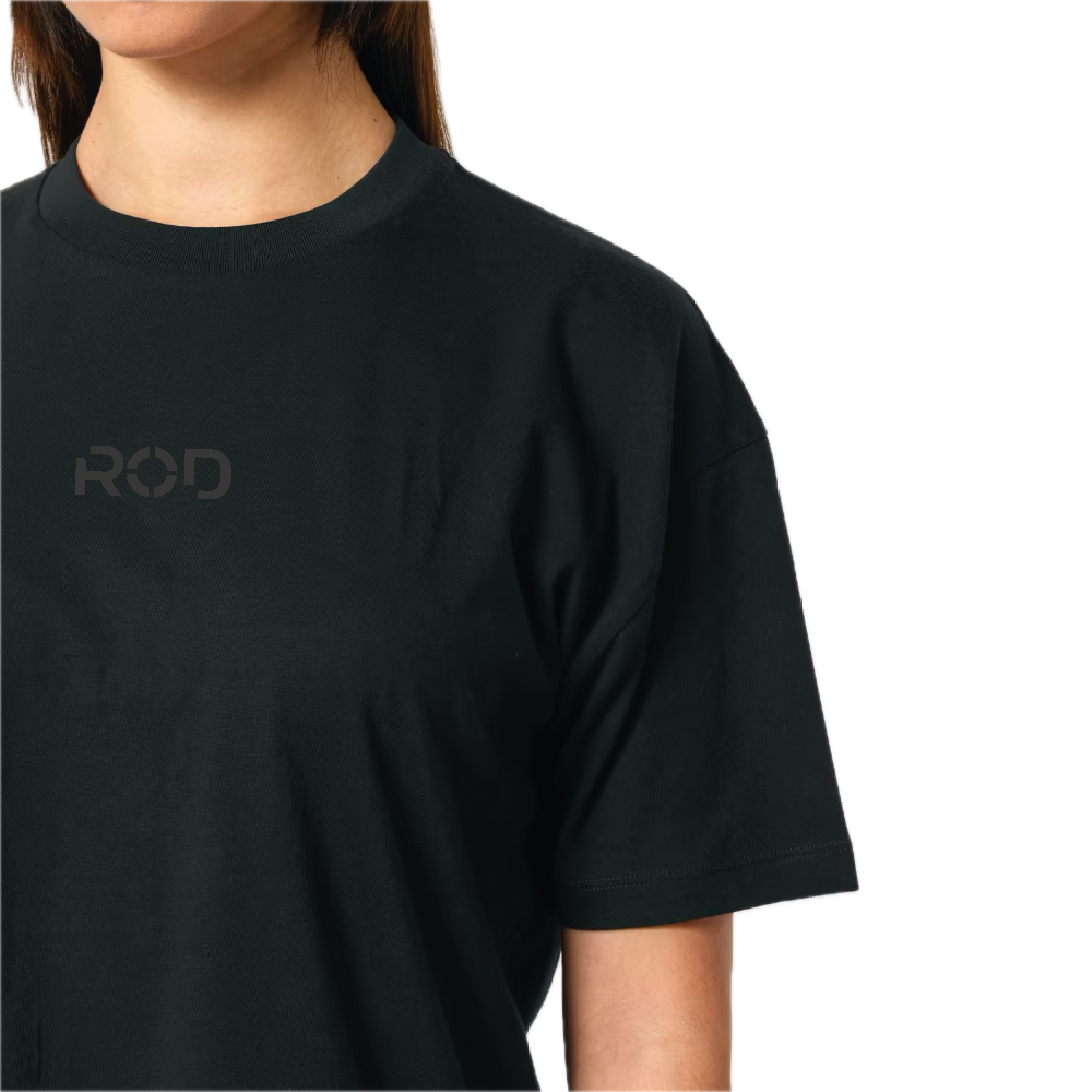 Camiseta Crop Top Negro | Mujer