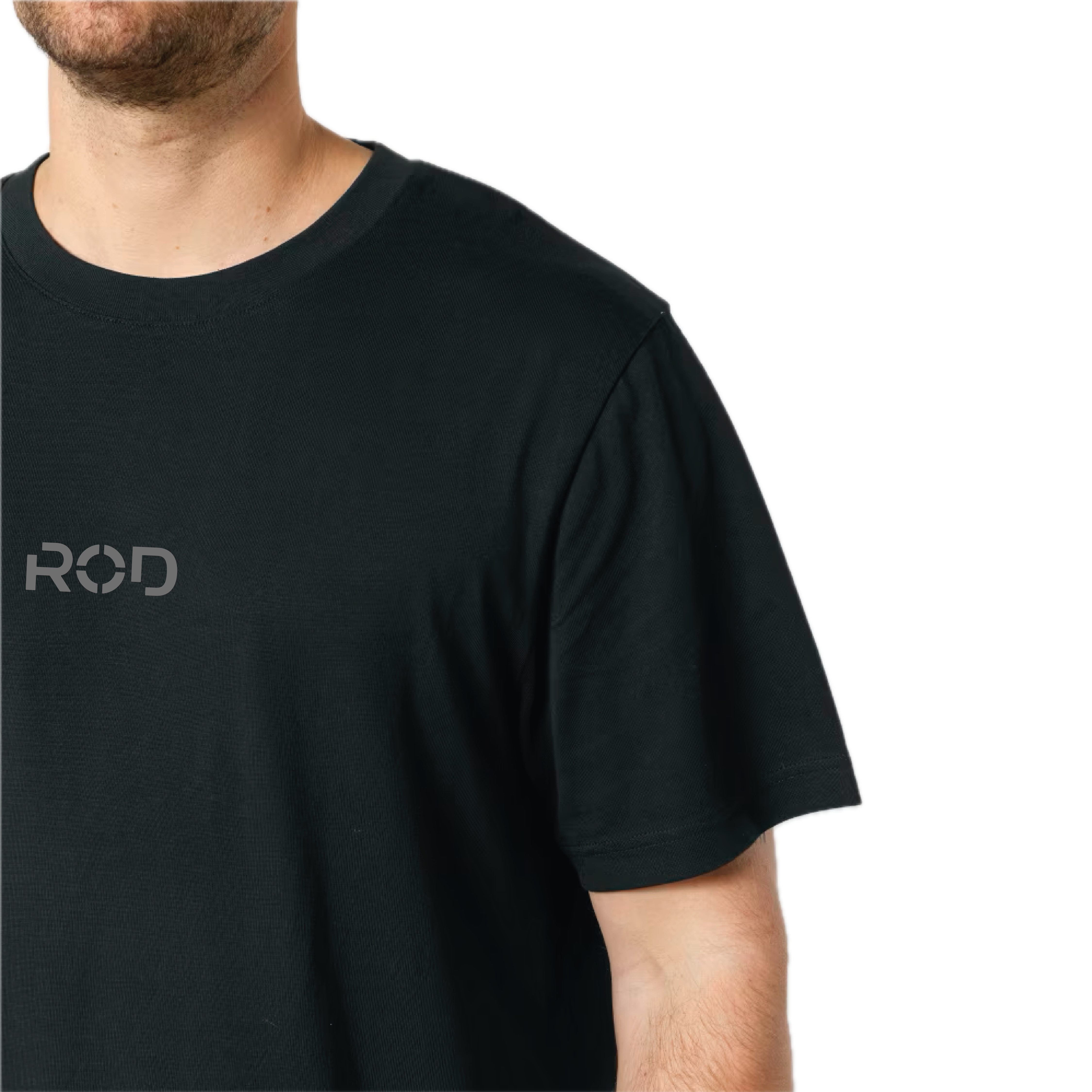 Camiseta Oversize Hombre | Negro