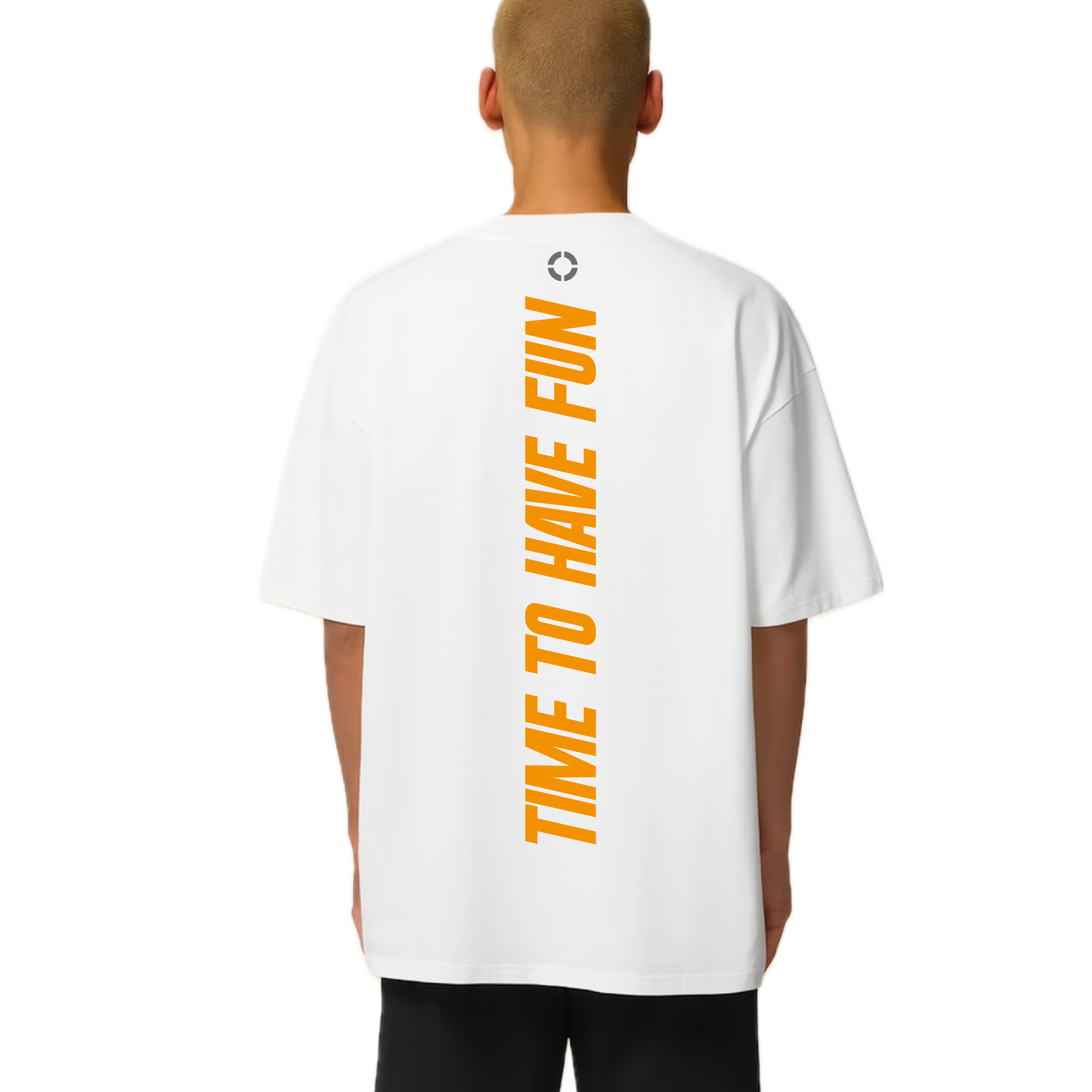 Camiseta Oversize Hombre | Blanco