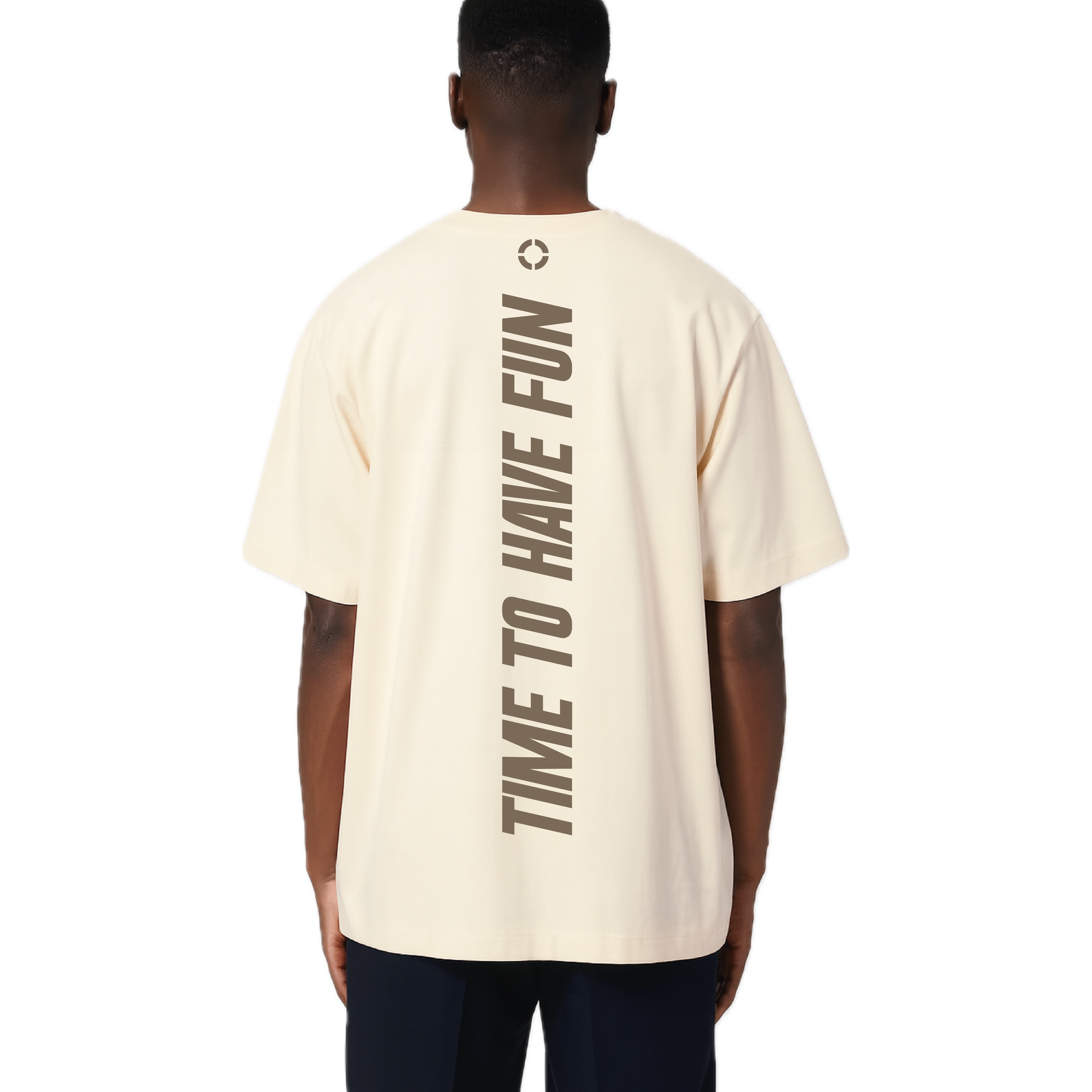 Camiseta Oversize Hombre | Natural
