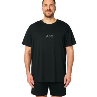 Camiseta Oversize Hombre | Negro