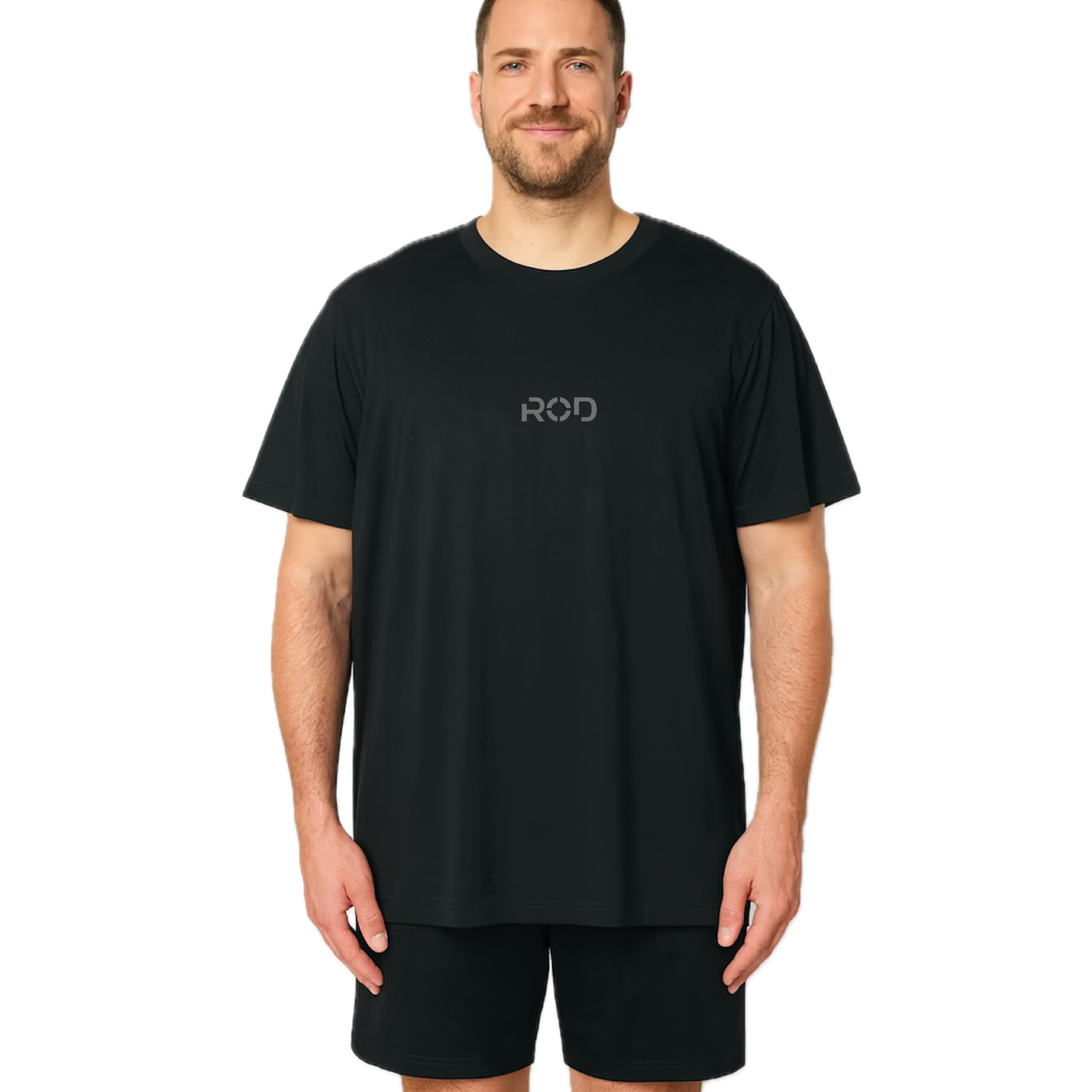 Camiseta Oversize Hombre | Negro